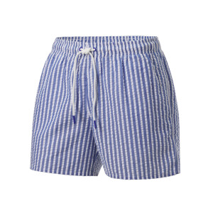 CRIVIT Heren zwembroek (Blauw/gestreept, XL)