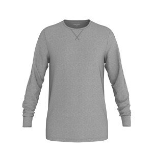 ESMARA MEN Heren thermoshirt (Grijs, XXL)