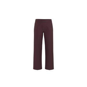 ESMARA Dames broek, straight fit (Bordeaux, L (44/46))