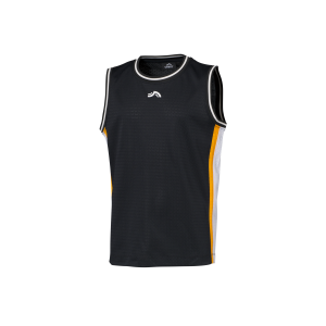 CRIVIT Kinder sporthemd (Zwart, 122/128)