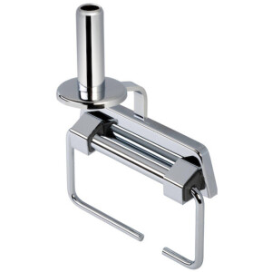 Geesa Standard Toiletrolhouder zonder klep met veer en Reserverolhouder Chroom 915146a