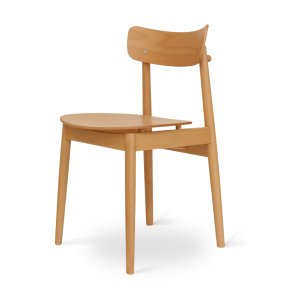 George houten eetkamerstoel naturel