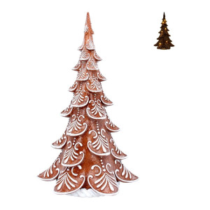 Gisela Graham Peperkoek Kerstboom kerstornament 45 cm