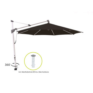 Glatz Sombrano S+ zweefparasol ø 350cm - Laagste prijsgarantie!