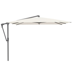 Glatz zweefparasol Sunwing® Casa easy 270x270cm stofklasse 2 Off white (antraciet frame)