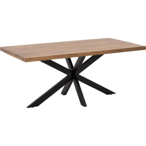 Goossens Basic Eettafel Lecce, Rechthoekig 180 x 90 cm