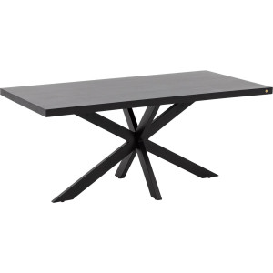 Goossens Basic Eettafel Lecce, Rechthoekig 180 x 90 cm