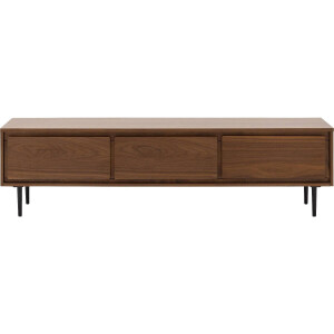 Goossens Basic Tv Meubel Trani, 2 kleppen 1 lade 160 cm breed