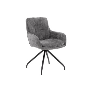 Goossens Eetkamerstoel Mirthe, Met armleuning