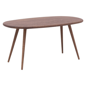 Goossens Eettafel Bjarte, Ovaal 220 x 100 cm