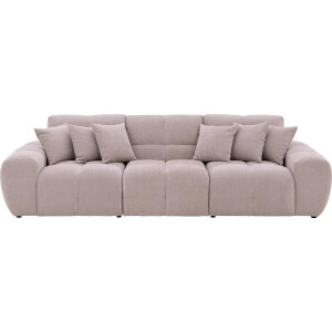 Goossens Excellent Bank Kubus beige, stof, modern design
