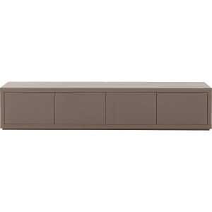 Goossens Tv Meubel Barcelona, 4 kleppen met kabeldoorvoer