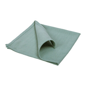 QUVIO Servet - Katoen - 40x40cm - Groen