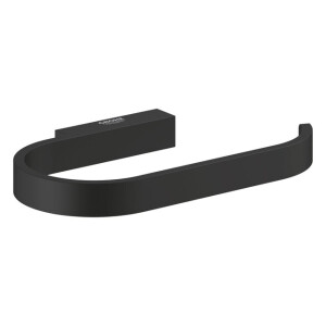 GroheSelectionclosetrolhouder z. klep phantom black 41220kf0