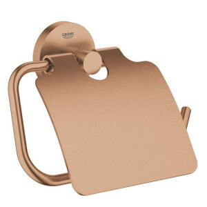 GROHE Essentials closetrolhouder met klep brushed warm sunset 40367dl1