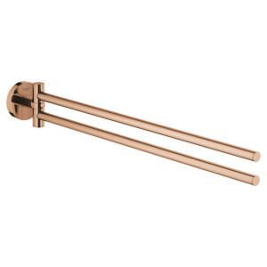 GROHE Essentials Handdoekhouder - 45cm - dubbel - draaibaar - warm sunset 40371da1