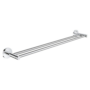 GROHE Essentials Handdoekhouder - 60cm - dubbel - chroom 40802001