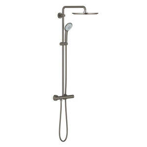 GROHE Euphoria XXL Regendoucheset Opbouw - hoofddouche 31cm - handdouche rond - brushed hard graphite 26075al0