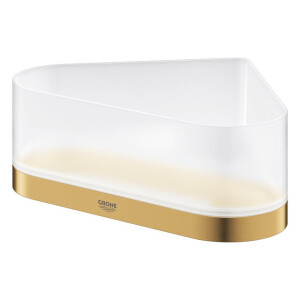 GROHE Selection Douchetray - 17x17x20x8.5cm - hoekmodel - wandmontage - brushed cool sunrise 41038gn0