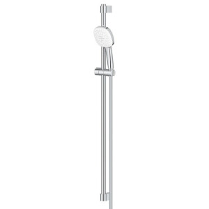 GROHE Tempesta 110 Cube Glijstangset - 90cm - vierkante handdouche - 2 straalsoorten - gladde doucheslang - chroom 26908003