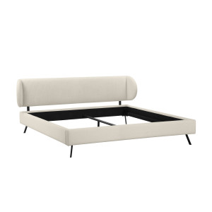 Guido Maria Kretschmer Home&Living Gestoffeerd bed Swantje in 3 breedten en 4 kleuren