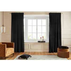 Guido Maria Kretschmer Home&Living Gordijn Fluweel ondoorzichtig, monochroom, fluweel look, basic (1 stuk)