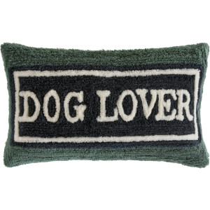 Guido Maria Kretschmer Home&Living Sierkussen Dog Lover 2-delige set, kussenhoezen, 30 x 50 cm, zonder vulling, getuft (2 stuks)