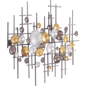 Guido Maria Kretschmer Home&Living Sierobject voor aan de wand Lightlex Wanddecoratie, wanddecoratie, van metaal