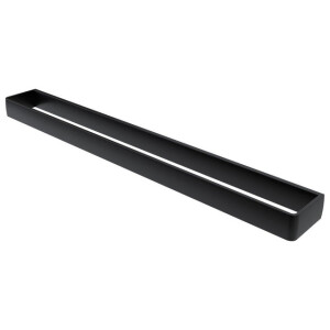 Haceka Aline Handdoekhouder - 61cm - dubbel - mat zwart 1208655