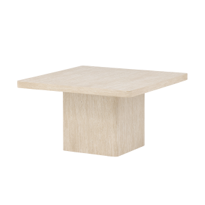 Hannes houten salontafel beige - 80 x 80 cm