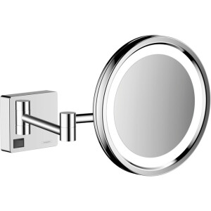 Hansgrohe Addstoris make-up spiegel led 3x vergroting chroom 41790000