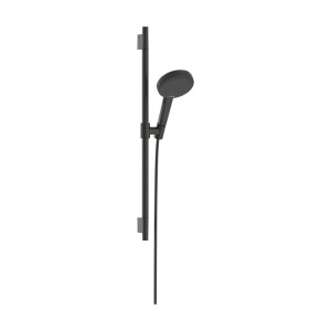 Hansgrohe Raindance alive 125 3 jet doucheset Puro S 65cm - Brushed Black Chrome (antraciet) 24602340