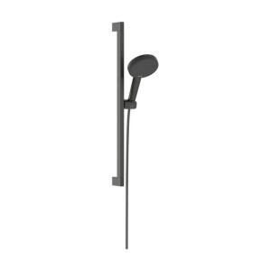 Hansgrohe Raindance alive 125 3 jet EcoSmart doucheset 65cm - Brushed Black Chrome (antraciet) 24600340