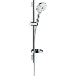 Hansgrohe Raindance select glijstangset 65cm met handdouche wit-chroom 26630400