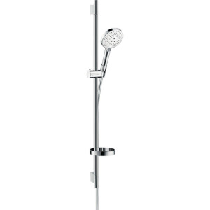 Hansgrohe Raindance select glijstangset 90cm met handdouche wit-chroom 26631400