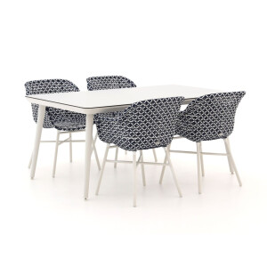 Hartman Delphine/Sophie Studio 170cm dining tuinset 5-delig - Laagste prijsgarantie!