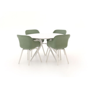 Hartman Le Soleil/Sora ø127cm dining tuinset 5-delig - Laagste prijsgarantie!