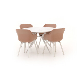 Hartman Le Soleil/Sora ø127cm dining tuinset 5-delig - Laagste prijsgarantie!