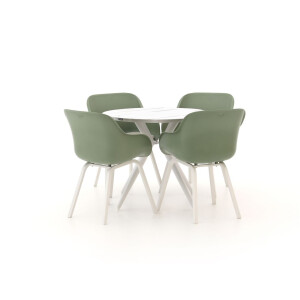 Hartman Le Soleil/Sora ø90cm dining tuinset 5-delig - Laagste prijsgarantie!