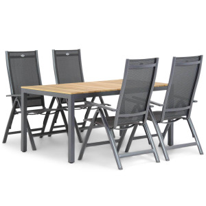 Hartman Royal Club/Mazzarino 160 cm dining tuinset 5-delig