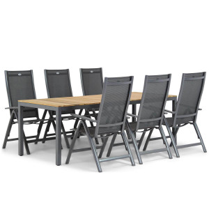 Hartman Royal Club/Mazzarino 220 cm dining tuinset 7-delig