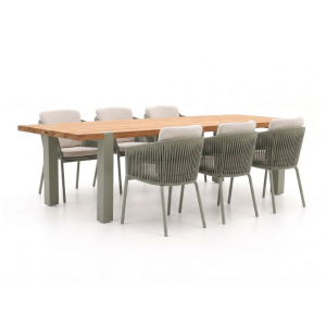 Hartman Sevilla/Almeria 280cm dining tuinset 7-delig - Laagste prijsgarantie!