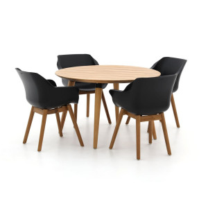 Hartman Sophie Studio ø120cm dining tuinset 5-delig - Laagste prijsgarantie!