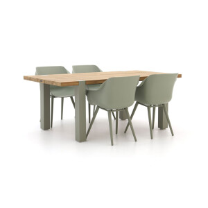 Hartman Sophie Studio/Almeria 200cm dining tuinset 5-delig - Laagste prijsgarantie!