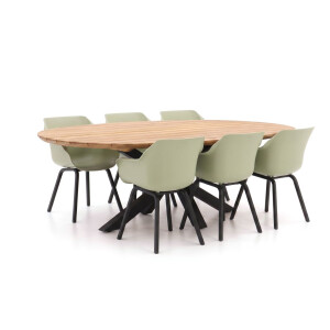 Hartman Sophie Studio/Stephanie 240cm dining tuinset 7-delig - Laagste prijsgarantie!