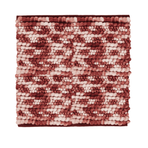 Badmat Brenda - Rood - Dekbed-Discounter.nl