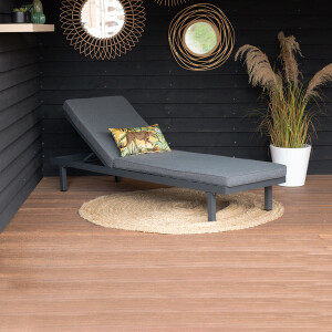 Hartman Ligbed 'Aveiro' kleur Antraciet