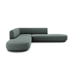 Hoekbank Miley open chenille | Micadoni Limited Edition
