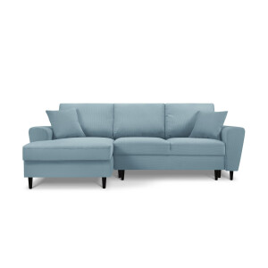 Hoekbank Moghan links ribstof | Micadoni Home