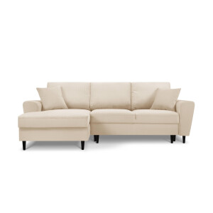 Hoekbank Moghan links ribstof | Micadoni Home